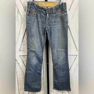 Trendy Boot Cut Women's Jeans